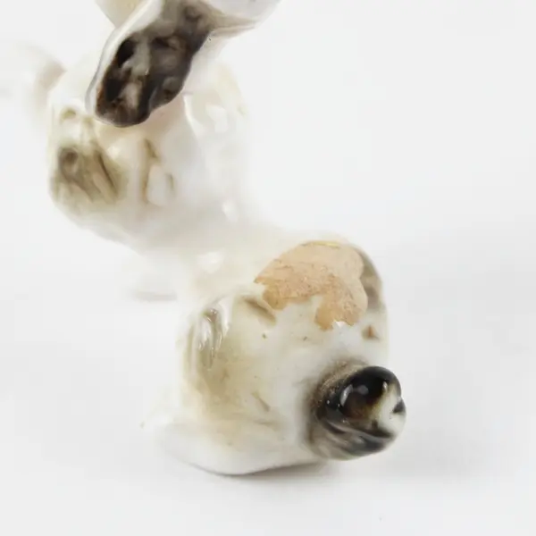 Shiken Japan Set of 3 Vintage Bone China Mini Poodle Figurines Collectibles