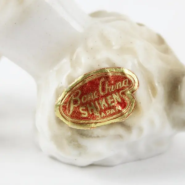 Shiken Japan Set of 3 Vintage Bone China Mini Poodle Figurines Collectibles