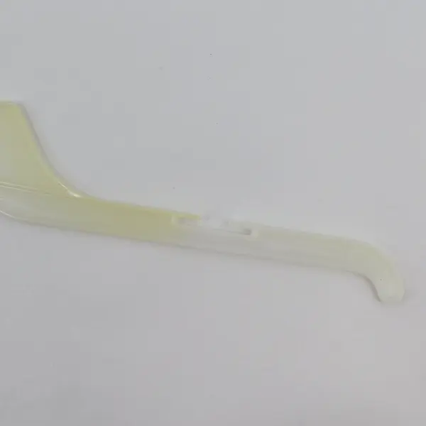 Mixed Lot of 10 Semi-Clear Plastic Shirt Hangers Clothes Organizer Display