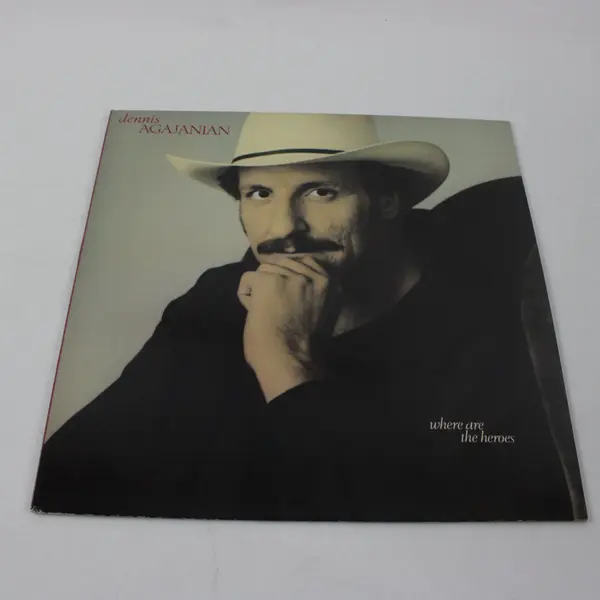 Dennis Agajanian Where Are The Heroes 1983  12" Vinyl Record
