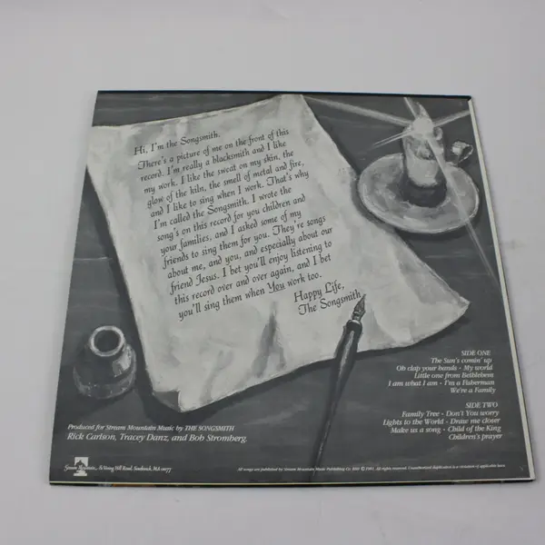 Stream Mountain The Songsmith 12" Vinyl Record 