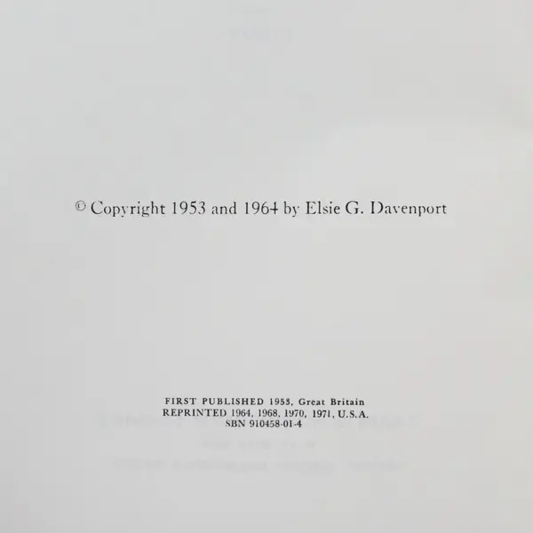 Your Handspinning By Elsie G Davenport 1971 PB  Features 96 Diagrams & 5 Plates