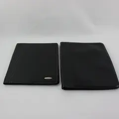 Lot of 2 Samsonite & Maxim Collection Black Portfolios Document Organizers