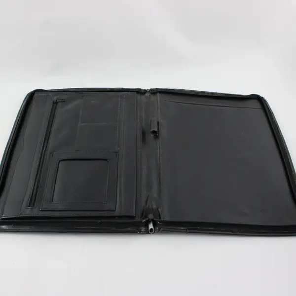Lot of 2 Samsonite & Maxim Collection Black Portfolios Document Organizers