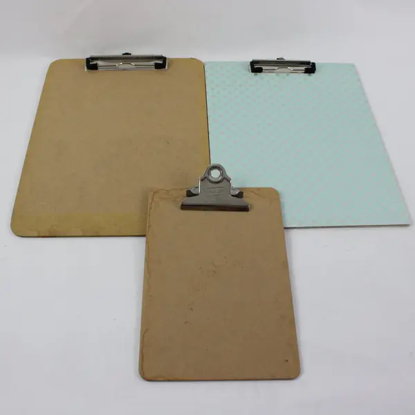 Lot of 3 Clipboards for Office School Home Organization