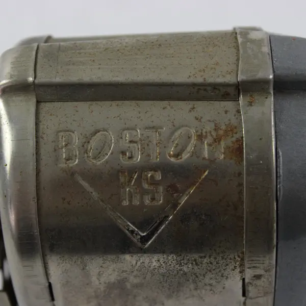 Boston KS 8-Hole Desk Mount Pencil Sharpener Hand Crank Untested