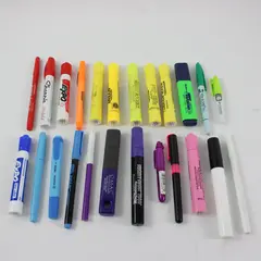 Lot of Mixed Sharpie EXPO Sanford STABILO Dry Erase Perm Paint Highlighter