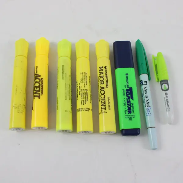Lot of Mixed Sharpie EXPO Sanford STABILO Dry Erase Perm Paint Highlighter