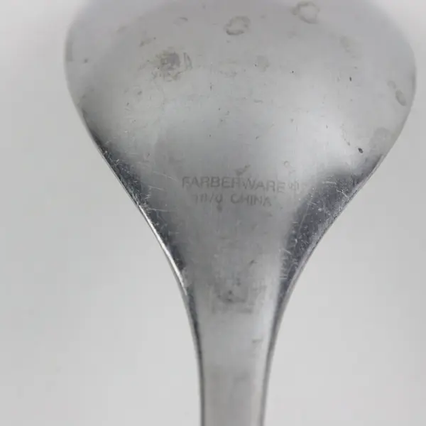 Lot of 6 Farberware Courier Spoons 7.5 Inch Used