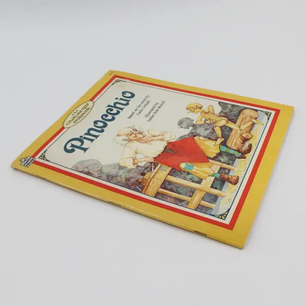 Pinocchio Color-and-Keep Storybook 1987 Leslie Holt Morrill Unused