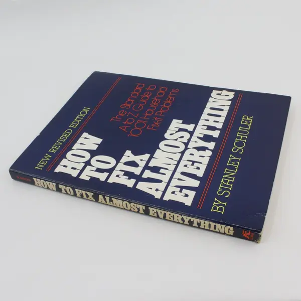 How to Fix Almost Everything Stanley Schuler Vintage 1975 Paperback A-Z Guide