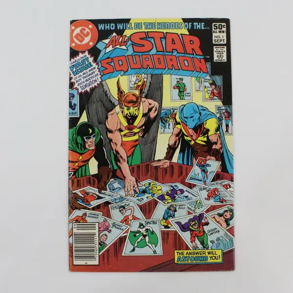 DC Comic Book All-Star Squadron September 1981 Roy Thomas Rich Buckler VG 