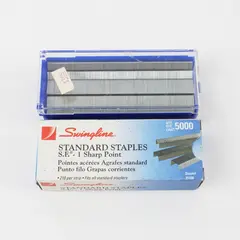 Swingline Standard Staples S.F.-1 5000 Count Blue Dispenser Open Box