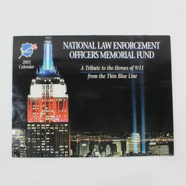 National Law Enforcement Officers Memorial Fund 2003 Calendar Heroes of  9/11