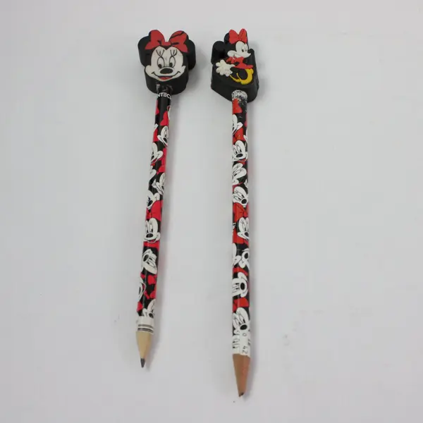 Large Lot Disney Minnie Assorted Pencils + Pencil Sharpener Dixon/Eagle/American