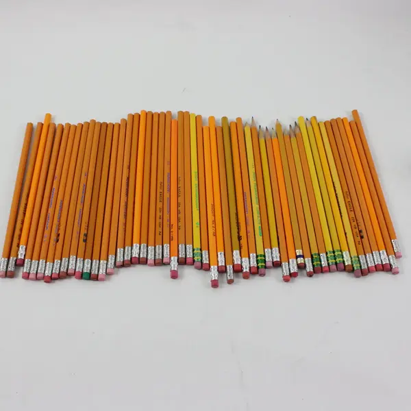 Large Lot Disney Minnie Assorted Pencils + Pencil Sharpener Dixon/Eagle/American