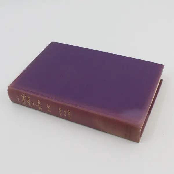 VTG 1950 The Peabody Sisters of Salem Louise Hall Tharp HC Damaged DJ Included