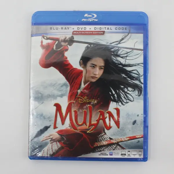 Disney Mulan Blu-ray + DVD Movie 2020, New 