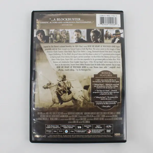 Bury My Heart at Wounded Knee DVD 2011 HBO Widescreen