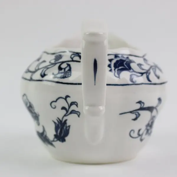 Nikko Ironstone Double Phoenix Ming Blue White Creamer