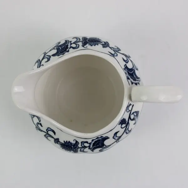Nikko Ironstone Double Phoenix Ming Blue White Creamer