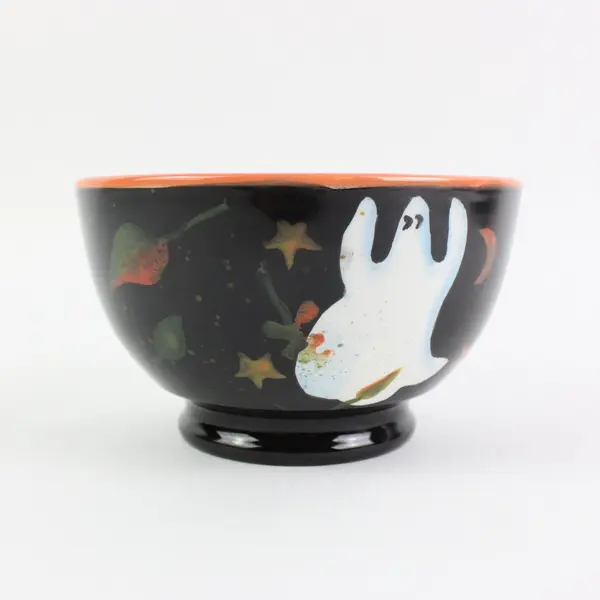 Certified International Susan Winget Ghost Bowl Halloween Decor