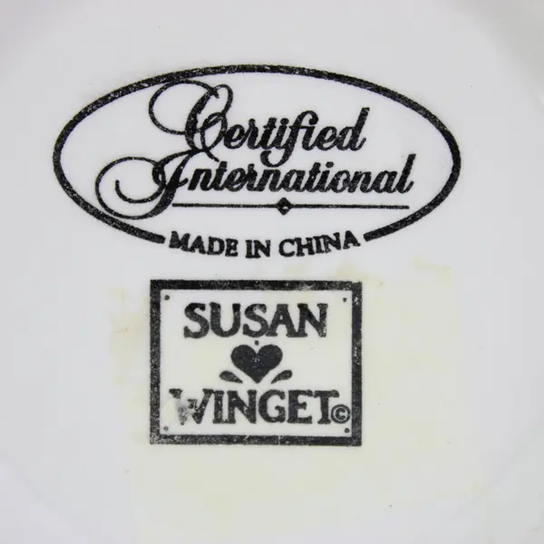 Certified International Susan Winget Ghost Bowl Halloween Decor