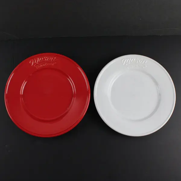 Lot of 2 Mason Craft & More Ceramic Dinner Plates