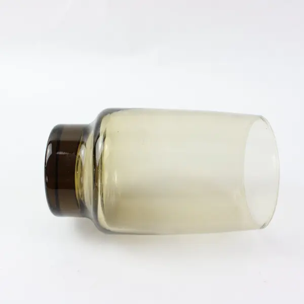 Lot of 3 Libbey Tawny Accent Smoke Brown Drinking Tumblers