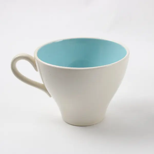 Harkerware Boutonniere Coffee Cups Set of 6 White Light Blue