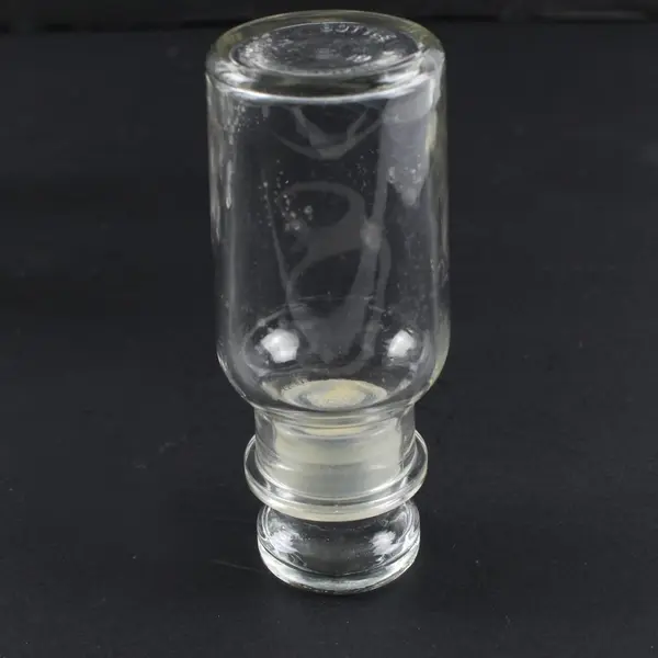 Lot of 9 Clear Glass Spice Jars with Lids