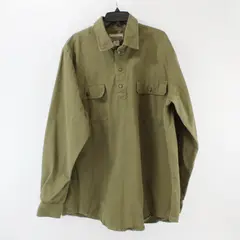 Boulder Creek Trading Company Heavyweight Pullover Shirt XL Popover Olive Green