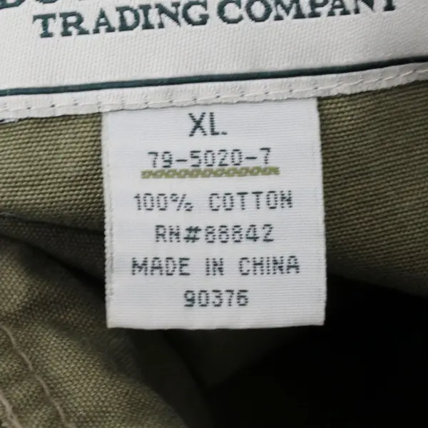 Boulder Creek Trading Company Heavyweight Pullover Shirt XL Popover Olive Green