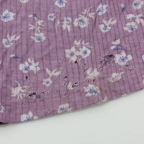 Honeydew Purple Floral Pajama Pants Size Small Drawstring Waist Lightweight Soft