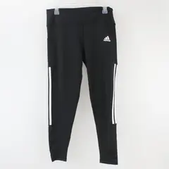 adidas Primegreen Aeroready Leggings Black White 3-Stripe Pocket Womens XL