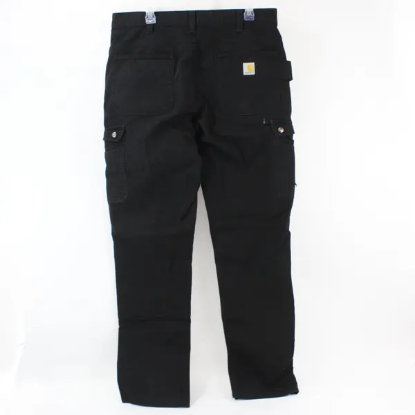 Carhartt BN5461-M Black Cargo Pants Relaxed Fit Men's 36x36
