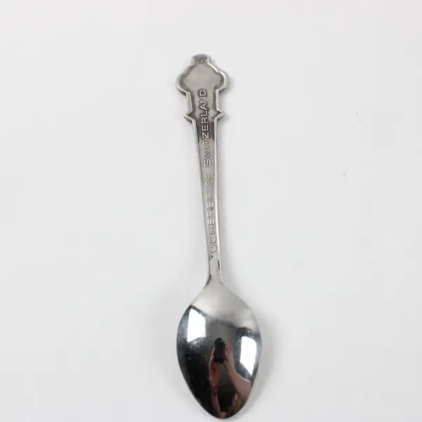 Rolex Bucherer Lucerne Switzerland Souvenir Spoon Swiss Cross Crest