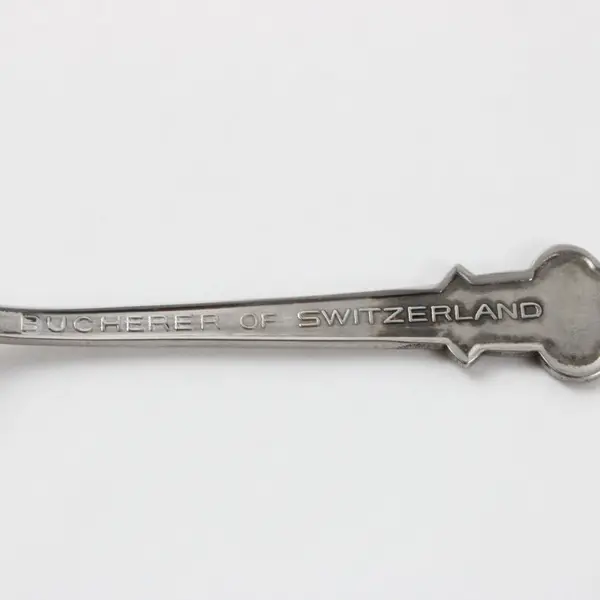 Rolex Bucherer Lucerne Switzerland Souvenir Spoon Swiss Cross Crest