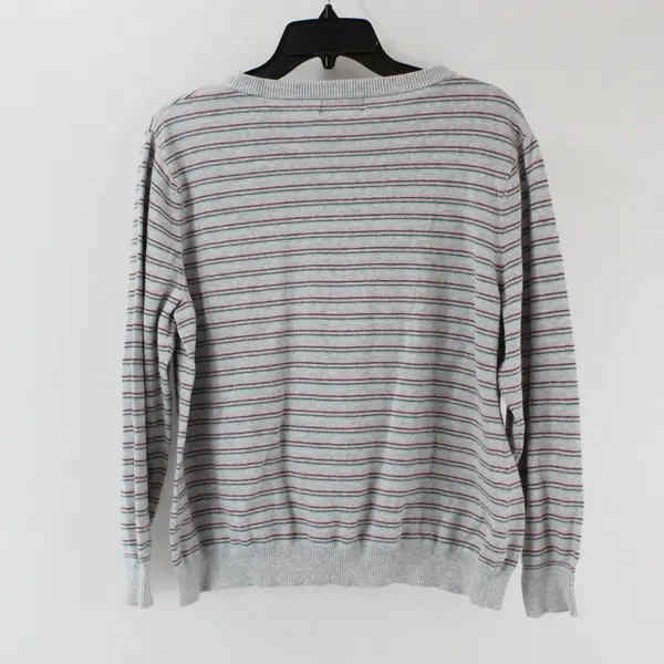 National Women's Multicolor Striped Sweater Size Large