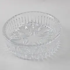 Waterford Crystal Best Wishes Wine Bottle Coaster Barware