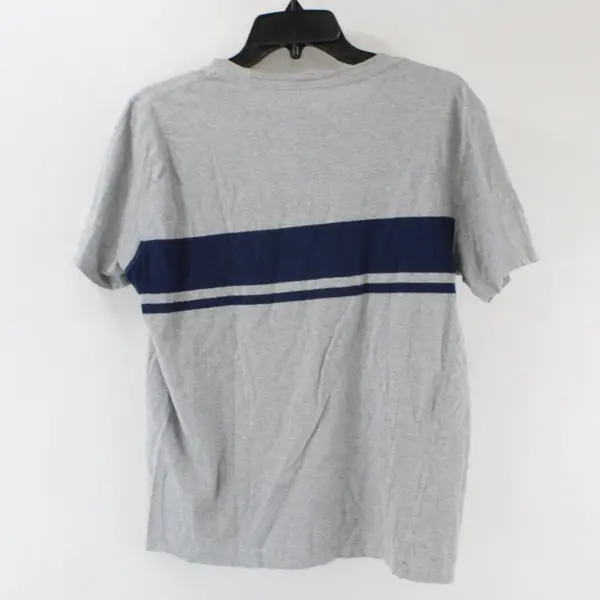 Old Navy Women's Small Soft-Washed Gray Navy Blue T-Shirt