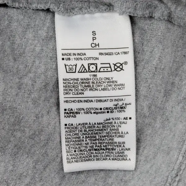 Old Navy Women's Small Soft-Washed Gray Navy Blue T-Shirt