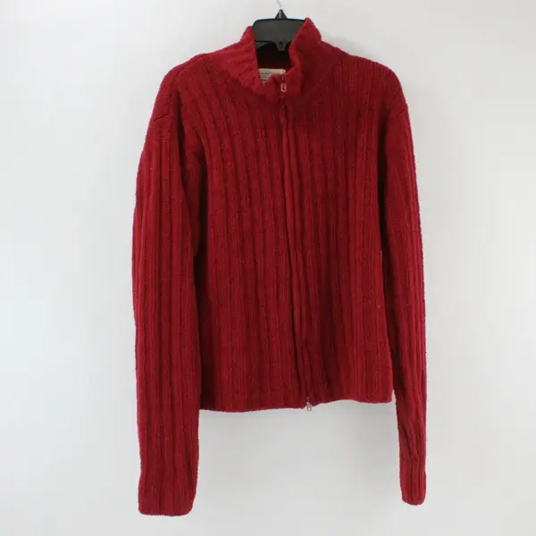 Colorado Women's XL Red Knit Zip-Up Jacket