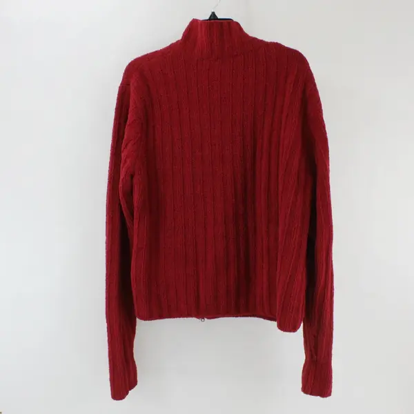 Colorado Women's XL Red Knit Zip-Up Jacket