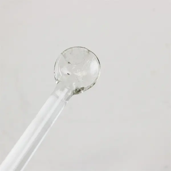 Vintage Clear Crystal Sugar Bowl Condiment Jar Glass Spoon 3in Flawed