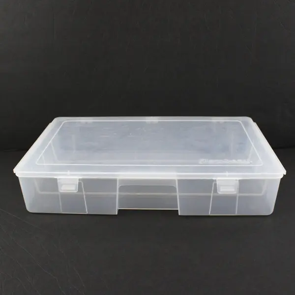 Flambeau Clear Plastic Utility Box Organizer 12 x 7 x 4 in