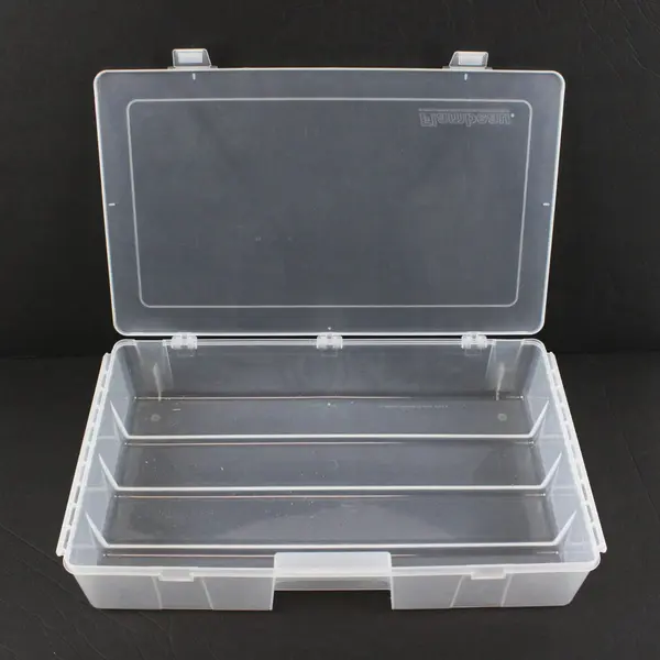 Flambeau Clear Plastic Utility Box Organizer 12 x 7 x 4 in