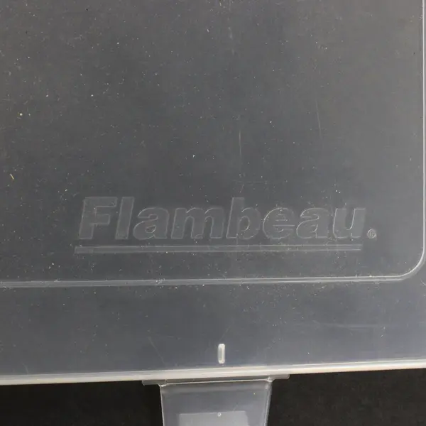 Flambeau Clear Plastic Utility Box Organizer 12 x 7 x 4 in