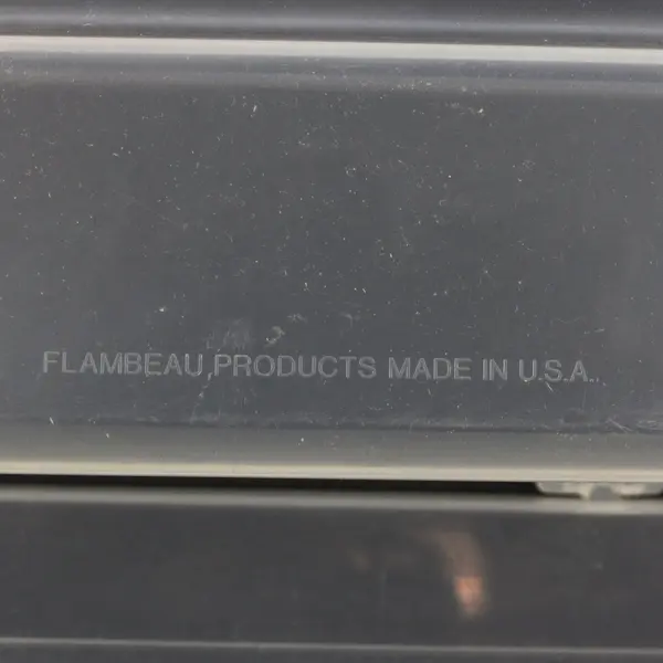 Flambeau Clear Plastic Utility Box Organizer 12 x 7 x 4 in