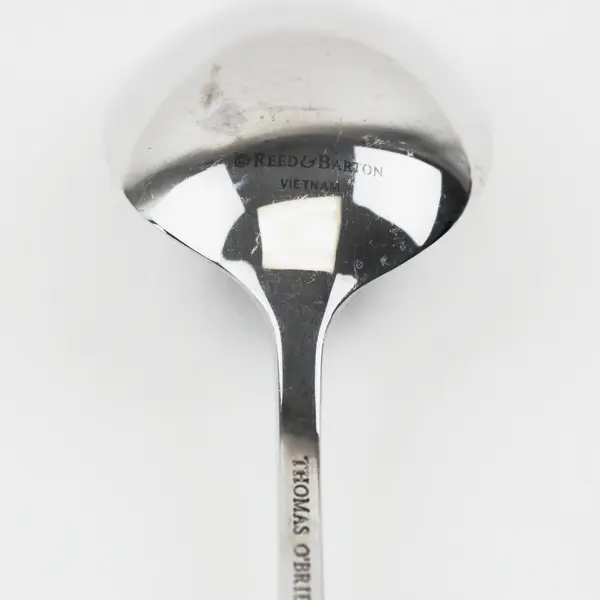 Reed & Barton Eden Pattern Thomas O'Brien SS Serving Spoon 8.25" Very Rare HTF 